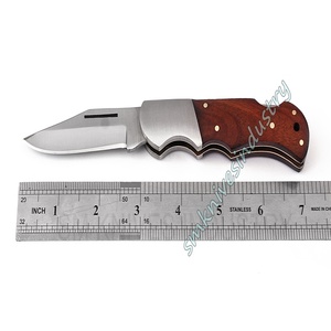 Couteau de poche pliable à lame en acier inoxydable, boulons en acier faits à la main (smk1310) - Product Image 4