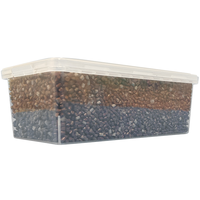 Boîtes à biscuits en plastique personnalisées de qualité alimentaire PP avec couvercle à charnière 400 ml Contenants d'emballage Logo IML Couleur personnalisable Biodégradable
