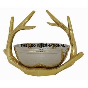 Tazón Decorativo Estilo Americano Esmaltado, Tazón de Aluminio Fundido a Mano para Organizar Frutas y Verduras - Product Image 2