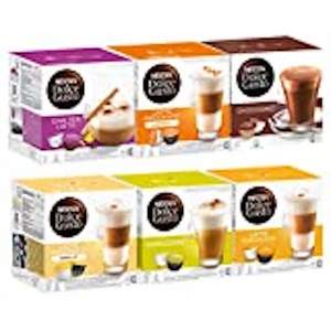 Dolce Gusto arabica Capsule Le neronobile hazelnut caffeinated BOX packaging - Product Image 1