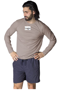 Camisetas secas de manga larga para hombre, camiseta de tela de alta calidad, precio barato, oferta - Product Image 6