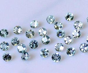 Aigue-marine forme ronde coupe brillante facettes pierres précieuses en vrac cabochon poli faisant des bijoux prix de gros qualité naturelle - Product Image 5