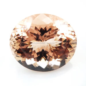 ลูกแพร์มอร์แกนไนต์สีพีชและสีชมพูทรงหลวมผสมกันปรับแต่งพลอยมอร์แกไนต์ธรรมชาติ100% คุณภาพสูงในอัตราที่ต่ำที่สุด - Product Image 6