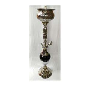 Blue Color Long Glass & Metal Hookah - Product Image 4