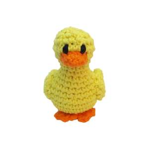 Handmade Magic <b>Small</b> Squeaky Duck <b>Dog</b> Toy - Product Image 1
