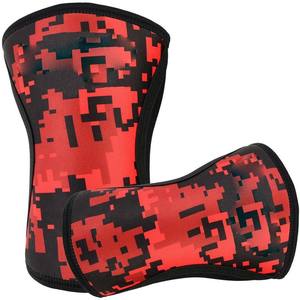 Marque privée de manchon de genou de 7mm de Squat de poids lourd des femmes pour la fonction de protection de dynamophilie de musculation d'haltérophilie de gymnastique - Product Image 5