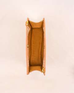 Tote Bag en cuir pour femmes, sac à bandoulière en rotin, sac fait main, collection 2020 - Product Image 3