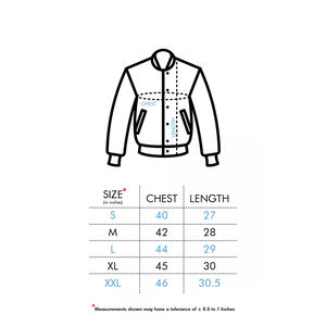 Chaqueta de béisbol Bomber personalizada para hombre, color negro, de cuero, para invierno, venta al por mayor - Product Image 5