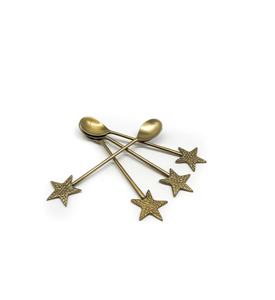 Cuillère en laiton Café Dessert Petit Coréen Long Manche pour ananas design Cadeau Thé Cuillère Produits Offre Spéciale - Product Image 2