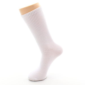 Chaussettes de sport en coton/spandex imprimées par sublimation numérique 3D personnalisées en gros, antibactériennes, vierges, pour sublimation - Product Image 6