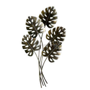 แฮนด์เมดใบโลหะผนังศิลปะตกแต่งบ้าน - Product Image 2