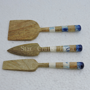 Eco Friendly Hot Selling Cutlery Cheese <b>Set</b> Stainless Steel With Resin Handle Cheese Slicer Cutter <b>Knife</b> <b>Set</b> At Affordable Price - Product Image 4