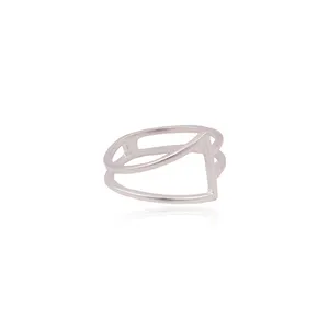 Mode Joyas, Elegante Verzilverde Messing Metalen Verstelbare Ringen Sieraden. Voor Festival, Verloving En Feestjes Sieraden. R-123