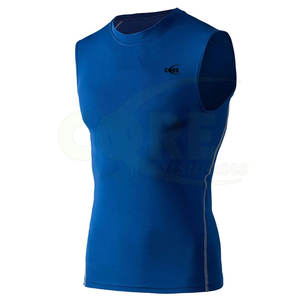 Ropa de calle informal para adultos, camisetas deportivas para correr al aire libre, sin mangas, transpirable, de punto, de talla grande en diseño de sublimación - Product Image 4