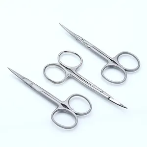 Professional Finger Toe Nail Scissors Stainless Steel Scissors Fine Tips