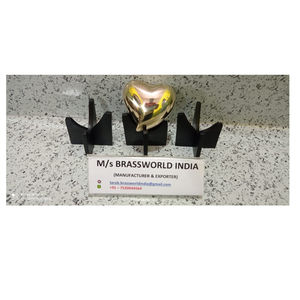 Fournitures de crémation et d'enterrement en forme de cœur, urne souvenir, cuivworld inde - Product Image 1