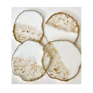 Resin Coaster Customized Size And Shape Cup And <b>Glass</b> Coaster Set For Home Hotel And Restaurant Usage - Product Image 4