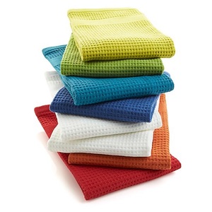 100% Organic Cotton GOTS Certified <b>Microfiber</b> Kitchen Bamboo <b>Towels</b> Kitchen Napkin Soft Dish Cloth Absorbent <b>Towel</b> Shell Printed - Product Image 3