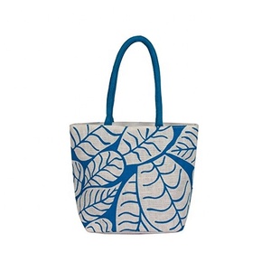 Bolsas de Yute para Dama FLYMAX EXIM al por Mayor, Estilo Vintage, Color Natural, Logotipo Personalizado OEM, Forro de Algodón Reutilizable, Origen India - Product Image 3