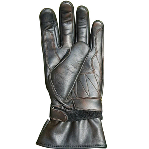 High Quality Keven Impex KI-005 Full Finger Breathable Unisex Cow Hide Leather Motorbike Gloves 2023 USA - Product Image 3
