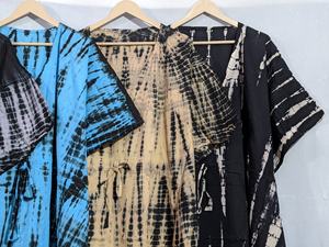 COTON TIE DYE KAFTAN - Product Image 4