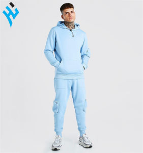 2025 nouveau Design de luxe survêtements de sport personnalisés pour l'hiver OEM personnalisé formation Logo Style couleur unie pour hommes survêtement - Product Image 4