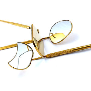 ซีซาร์อุปกรณ์ต่อขนตาแบบกระจกและแหนบสแตนเลสหลายสีทองสีน้ำเงินสีชมพูสีดำ - Product Image 2