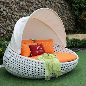 Meilleures ventes Modèle de transat en poly-rotin pour jardin extérieur Patio Beach Resort Pool - Product Image 1