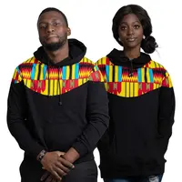 Dashiki Mens And Women African Print Dashiki Long Sleeve Fashion Hoodies Unisex Sweatshirts With Pocket Custom