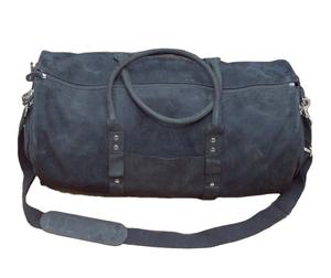 Borsoni in Pelle Nuevo Bolso de cuero de fin de semana de gran tamaño personalizado MOQ bajo Deporte y moda Gimnasio Bolsa de lona - Product Image 1