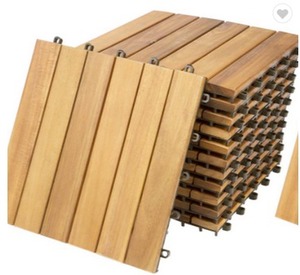 Gạch Lát Gỗ Keo Nhật Bản Tiêu Chuẩn Trong Nhà/Ngoài Trời-Gạch Lát Sàn Gỗ-Thích Hợp Cho Phòng Khách, Sân Vườn, Ban Công - Product Image 2
