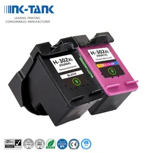 INK-TANK 302XL 302 XL Премиум цветной переработанный чернильный картридж для HP302 для HP302XL для струйного принтера HP Deskjet 5220 5230 3630 принтер