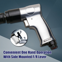 Pistolet de perçage pneumatique réversible Air Drive 3/8'' OEM Taïwan 2200 tr/min LEMATEC LE-D132 1,15 kg Garantie 1 an