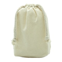Pochette à cordon en coton bio de haute qualité avec logo personnalisé, recyclable et écologique, pour huiles essentielles, parfums, cadeaux et shopping