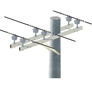 Plastic Double Line Distribution Tie PVC for Insulator - Product Image 1