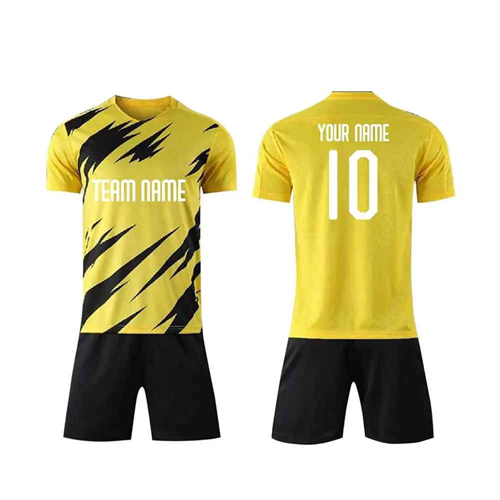 Uniformes de equipo de fútbol personalizados, jersey de fútbol personalizado por sublimación, nuevo modelo, equipo de fútbol, OEM