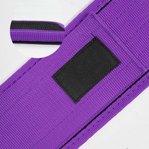 Ceinture d'haltérophilie de couleur violette, ceinture d'haltérophilie en Nylon Eva, ceinture de gymnastique Misha Sports & Fitness PK, Logo personnalisé - Product Image 2