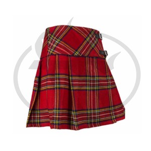 Venta al por mayor personalizado mejor todos los diseños mujeres tartanes escoceses tradicional 8 yardas kilt 2023 - Product Image 3