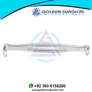 US Arm.y Retractor 220มม. สแตนเลสเครื่องมือสัตวแพทย์คู่สิ้นสุด Retractor ราคาถูก - Product Image 6