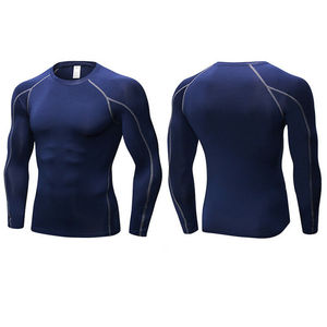 Base Layer <b>Compression</b> <b>Shirts</b> Single Color Rashguards Custom Made High Quality Material and Stitching Mens <b>Compression</b> t <b>Shirts</b> - Product Image 5