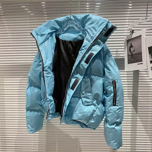 Veste d'hiver légère pour femmes, tenue chaude à la mode, avec Logo imprimé, personnalisé, nouveau Style, 2021 - Product Image 5