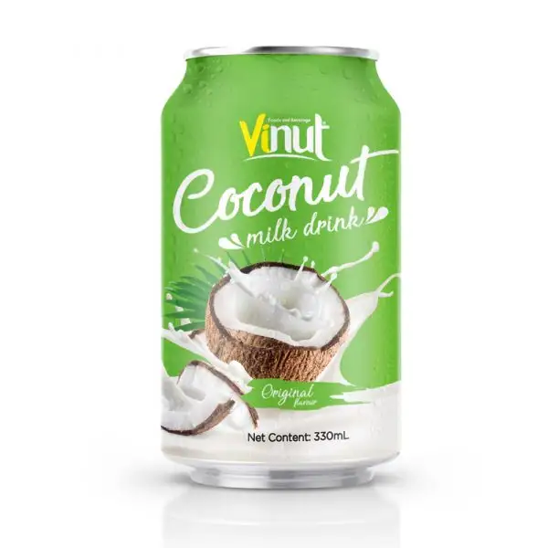 330ml VINUT Halal, HACCP, ISO, Kosher 330ml Peach Coconut Water Manufacturers