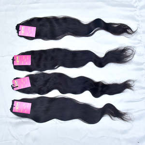 ผมแท้แบบดิบจากผู้บริจาครายเดียว 100% จัดเรียงเกล็ดผม ขายส่ง ผมหยักศกแบบดิบ ผู้จำหน่ายผมแท้แบบเรมี่ - Product Image 4