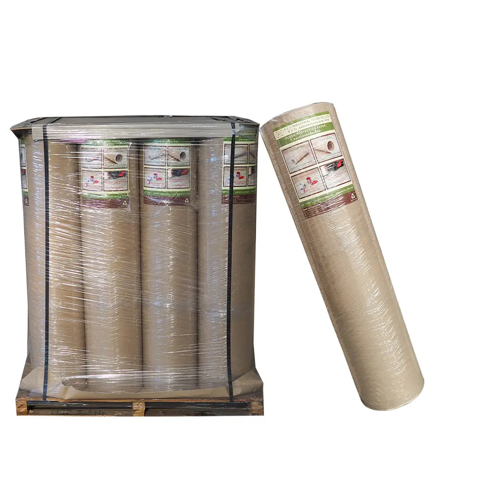 Masking Paper in Roll Form Standard Size 42 in. x 100 ft. Mainly Used in Home Improvements and Repair Works