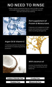 มืออาชีพอินทรีย์ออกจากในครีมฉลากส่วนตัวที่กำหนดเอง - Product Image 5