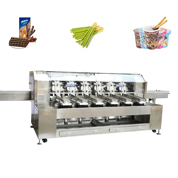 supplier counting machine for package stick products count and fill machine wafer stick packaging machine