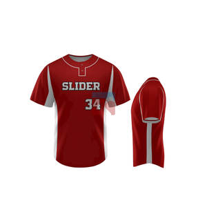 Maillot de baseball personnalisé en polyester 100% de haute qualité pour hommes Maillot d'équipe OEM avec sublimation pour softball - Product Image 4