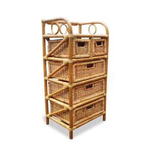 อินโดนีเซียร้อนขายชั้นหวายธรรมชาติลิ้นชัก - Product Image 1