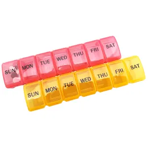 Weekly Pill Box Organizer 7 Day Pastilleros