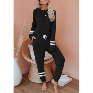 High Quality 2 Piece Set <b>Women's</b> <b>Fleece</b> Hoodie Sweatpants Workout <b>Jogger</b> Sets Unisex Tracksuits <b>Women</b> Sweat Suits - Product Image 5